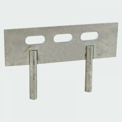 Sabrefix 2 Pin Cleat Fence Bracket 150mm x 50mm - Sabrefix