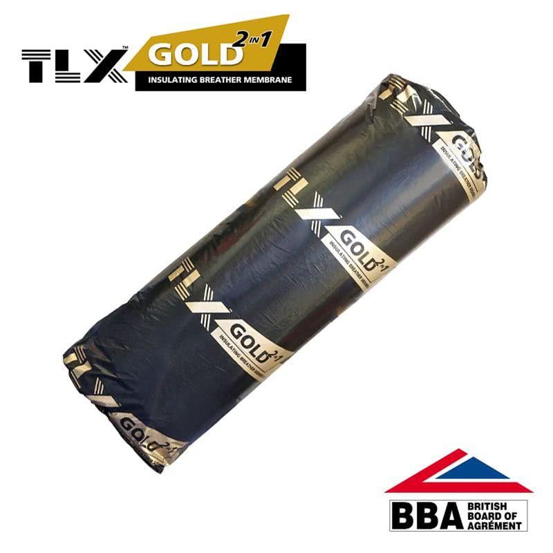 Thinsulex TLX Gold Multifoil 1.2m x 10m (12m2 roll)