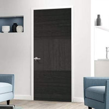 Load image into Gallery viewer, Tres Charcoal Black Pre-Finished Interior Fire Door FD30 - All Sizes - LPD Doors Doors
