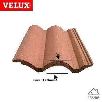 VELUX EDW Single 120mm Tile Flashing - All Sizes - Velux Roofing