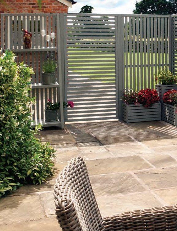 Copy of Garden Creations Vertical Slat Panel (Pack of 2) - Rowlinson Slat Panel