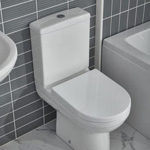 Load image into Gallery viewer, Vetta Rimless Toilet Pack With Soft Close Seat - Aqua
