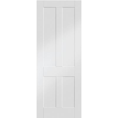 Victorian Shaker Internal White Primed Fire Door - XL Joinery