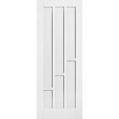 Coventry White Primed 6 Panel Interior Fire Door FD30 - All Sizes - LPD Doors Doors