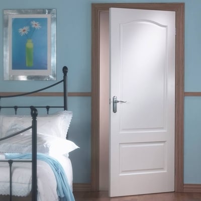 Kent White Primed 2 Panel Interior Door - All Sizes - LPD Doors Doors