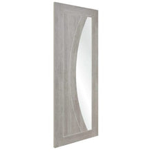 Load image into Gallery viewer, White Grey Salerno Internal Laminate Clear Glass Door - XL Joinery

