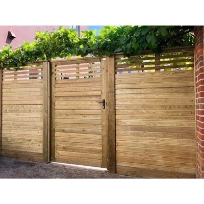 Canterbury Combi Gate Inc Post and Fittings - 1.93m x 1m - Jacksons Fencing